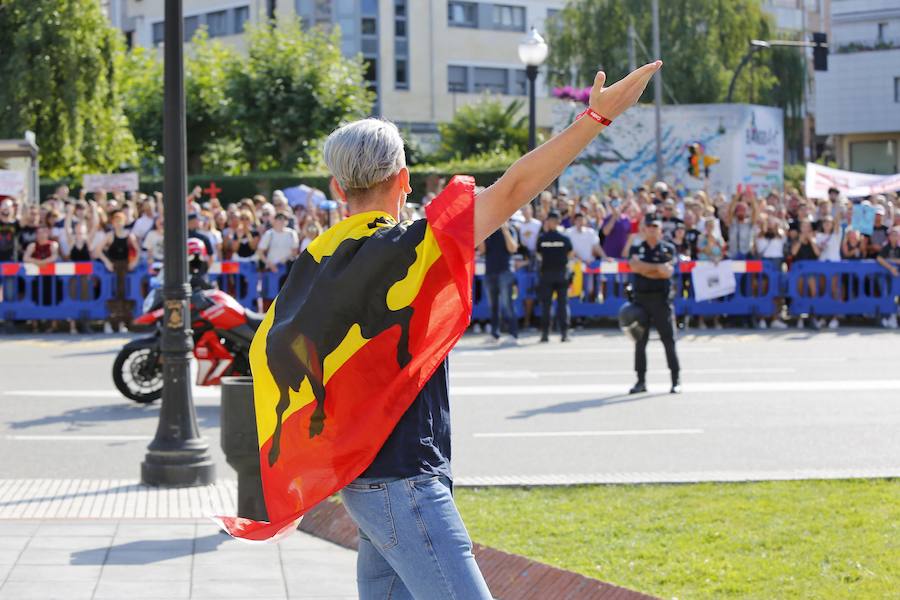 En la protesta estuvieron presentes una veintena de asociaciones y partidos políticos. 