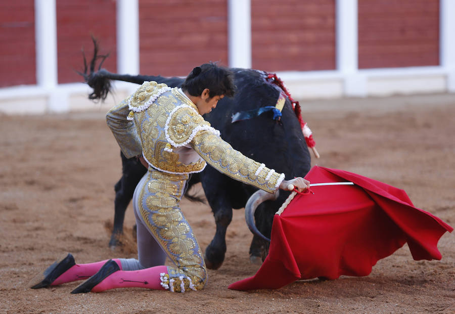 Los toros de El Freixo, ganadería propiedad de 'El Juli', mansurronearon y no ayudaron a los diestros