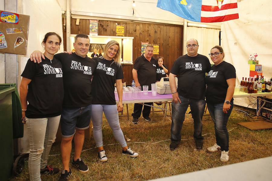 El primer día de San Roque se cierra con la primera verbena a cargó de un dj