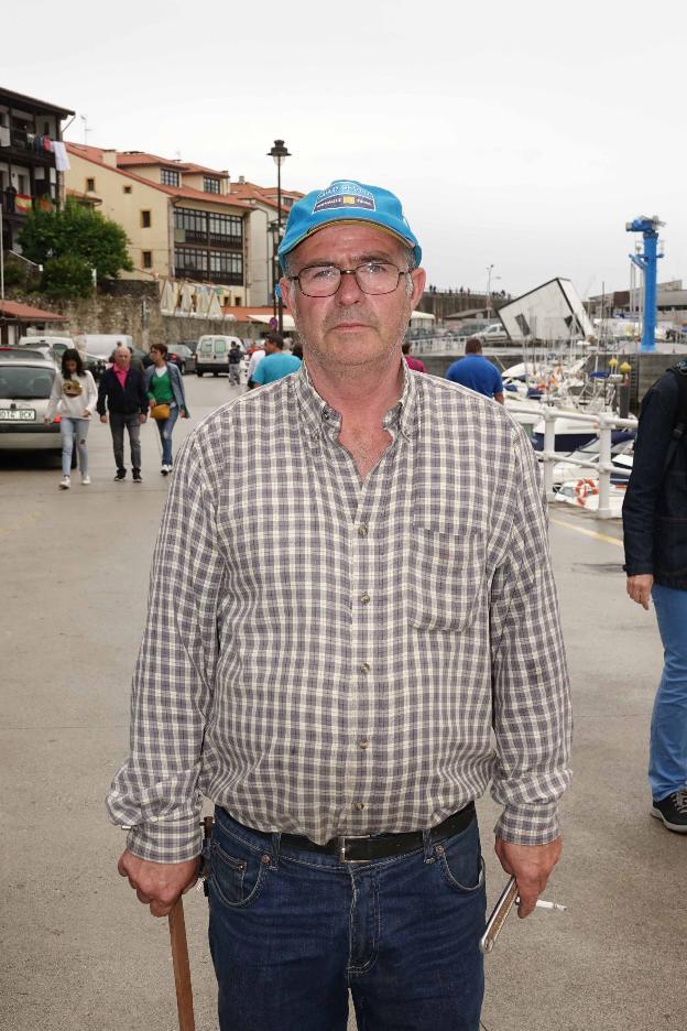 El vicesecretario de los pescadores llaniscos. 