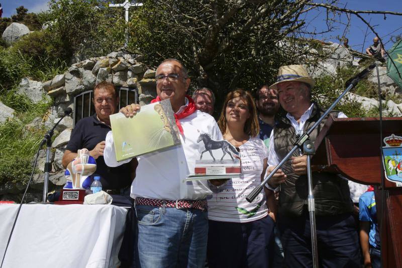 La fiesta del Asturcón volvió al Sueve en una calurosa jornada en la que 'Indomable' volvió a hacer honor a su nombre.