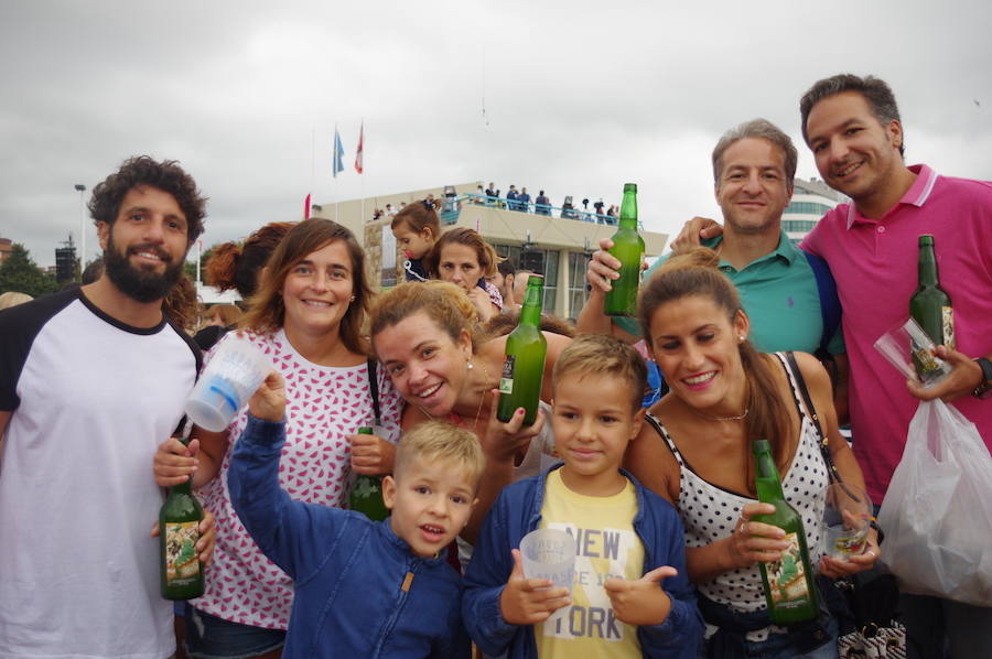 9.580 escanciadores consiguieron que la ciudad supere la marca del año pasado en la tradicional cita en Poniente