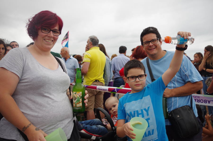 9.580 escanciadores consiguieron que la ciudad supere la marca del año pasado en la tradicional cita en Poniente