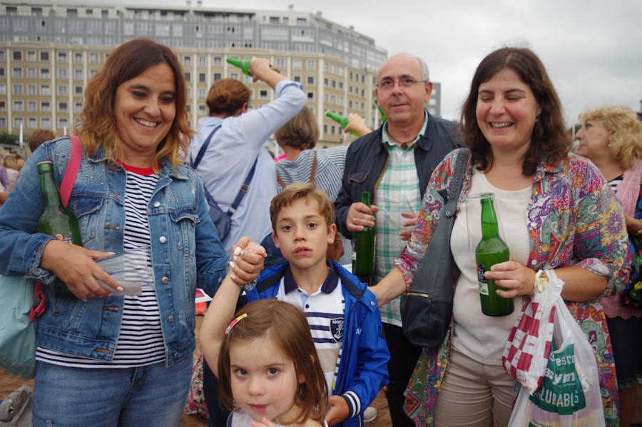 9.580 escanciadores consiguieron que la ciudad supere la marca del año pasado en la tradicional cita en Poniente