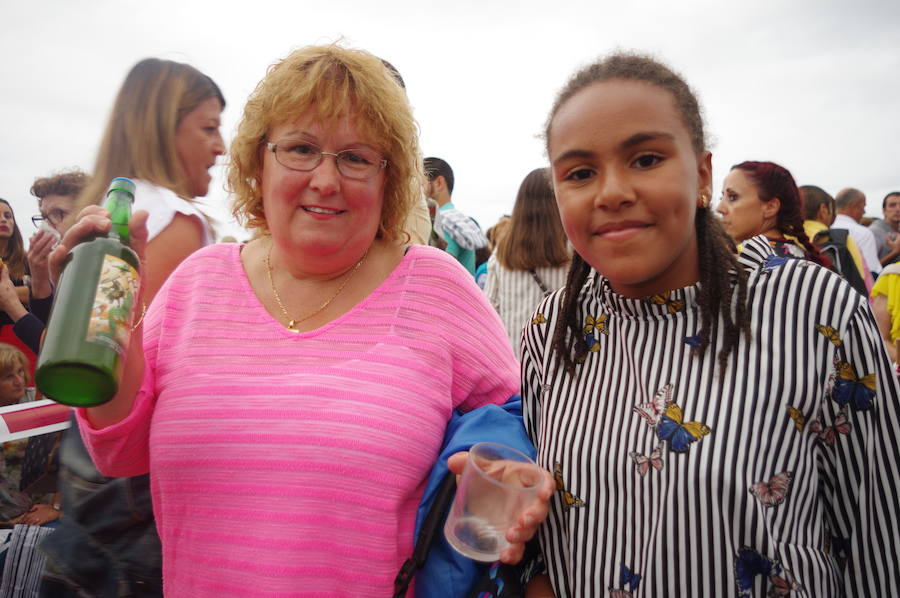 9.580 escanciadores consiguieron que la ciudad supere la marca del año pasado en la tradicional cita en Poniente