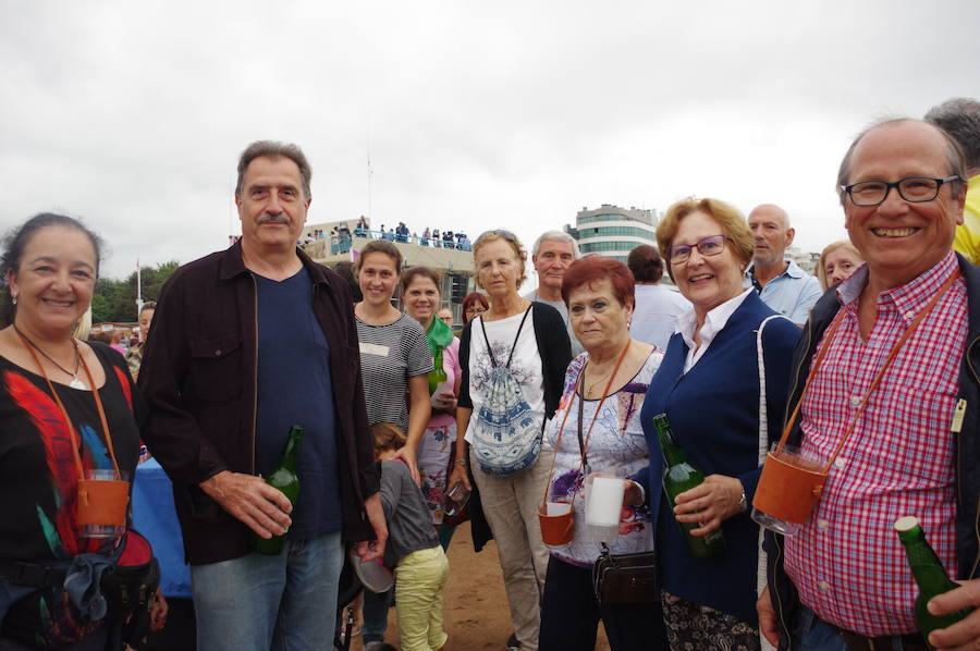 9.580 escanciadores consiguieron que la ciudad supere la marca del año pasado en la tradicional cita en Poniente