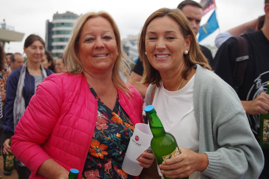 9.580 escanciadores consiguieron que la ciudad supere la marca del año pasado en la tradicional cita en Poniente