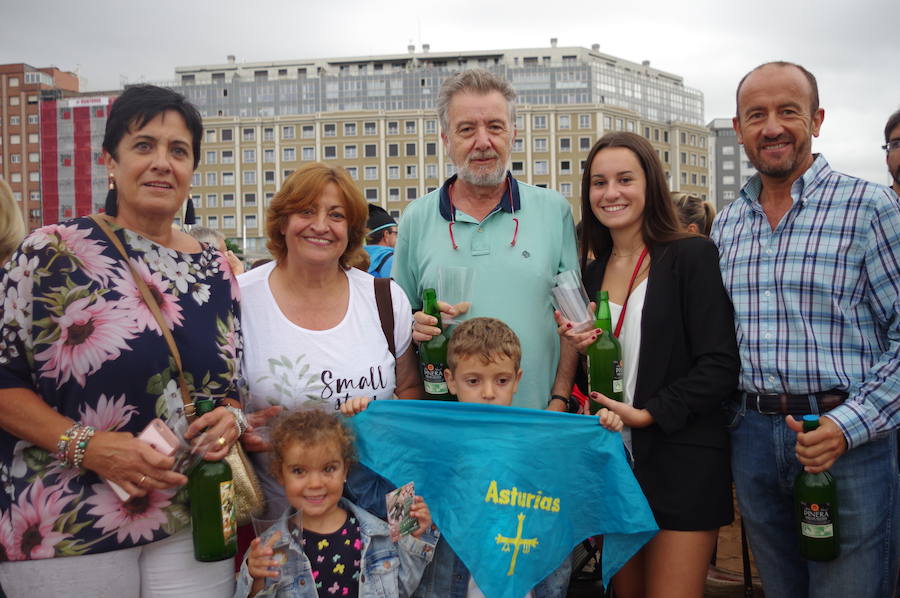 9.580 escanciadores consiguieron que la ciudad supere la marca del año pasado en la tradicional cita en Poniente