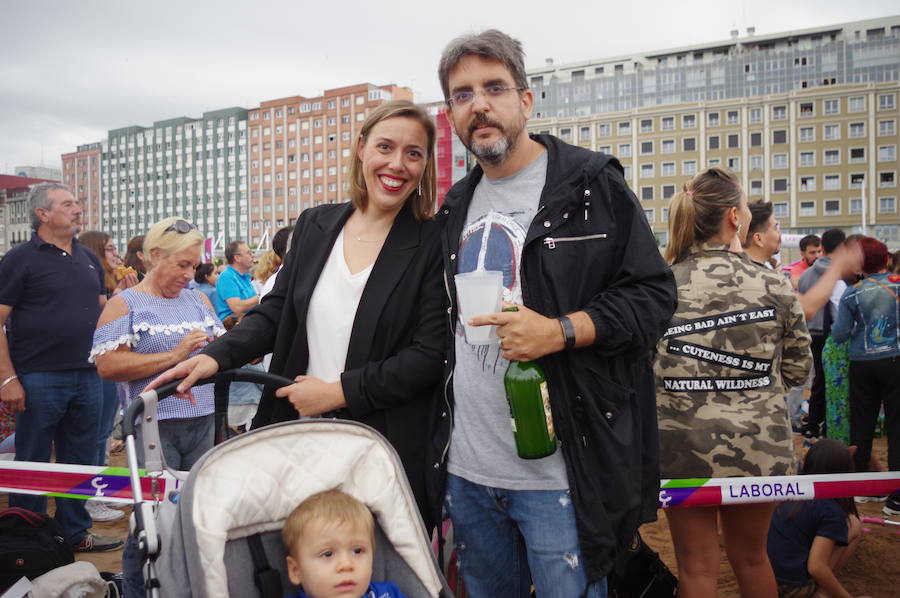 9.580 escanciadores consiguieron que la ciudad supere la marca del año pasado en la tradicional cita en Poniente