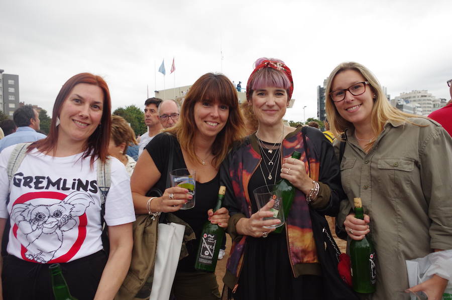 9.580 escanciadores consiguieron que la ciudad supere la marca del año pasado en la tradicional cita en Poniente