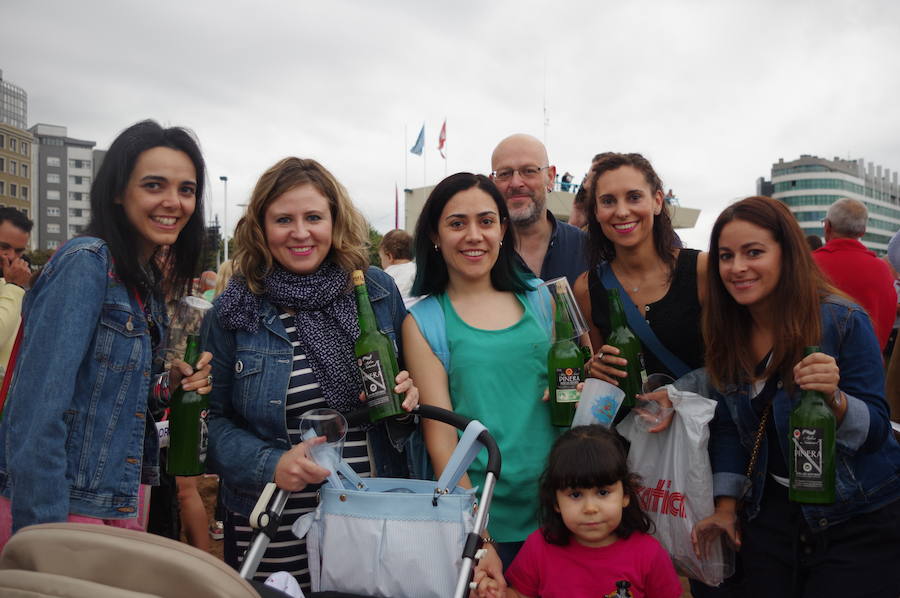 9.580 escanciadores consiguieron que la ciudad supere la marca del año pasado en la tradicional cita en Poniente