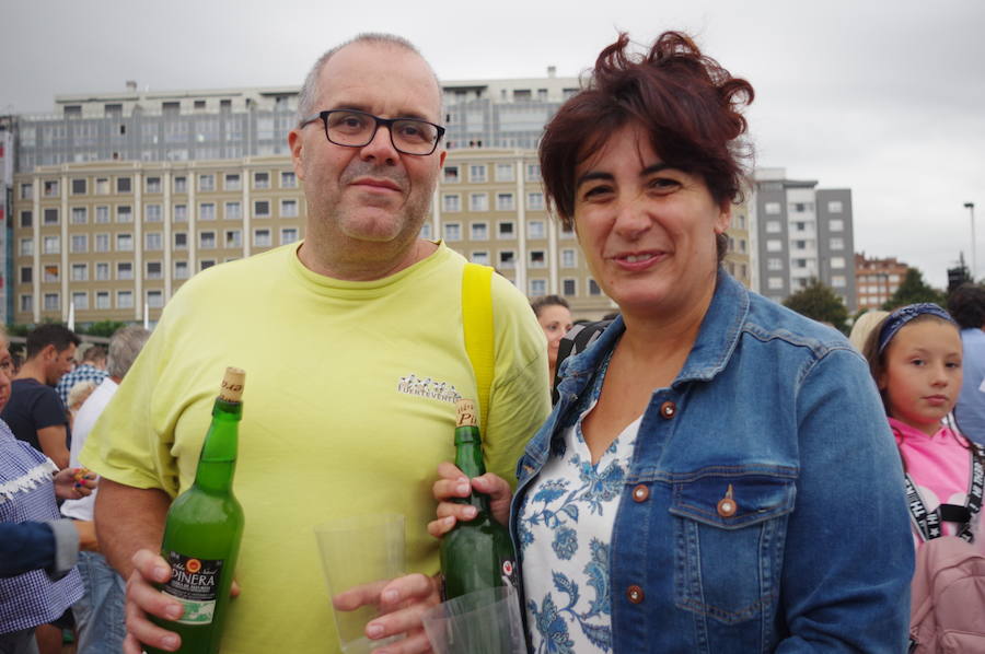 9.580 escanciadores consiguieron que la ciudad supere la marca del año pasado en la tradicional cita en Poniente