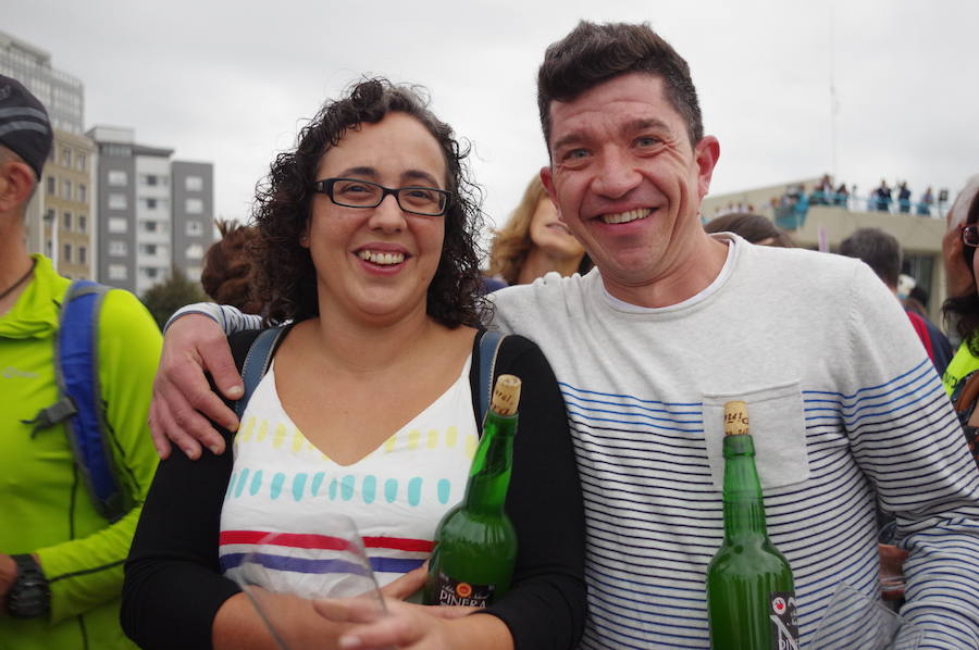 9.580 escanciadores consiguieron que la ciudad supere la marca del año pasado en la tradicional cita en Poniente