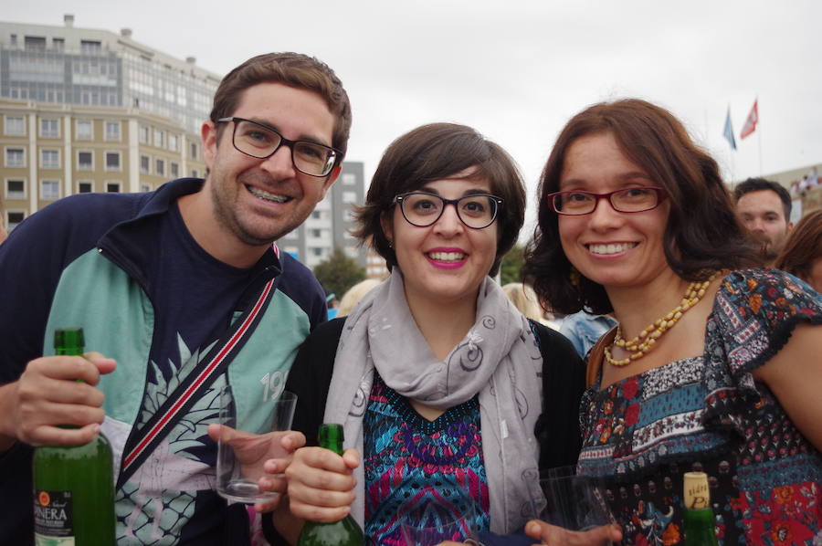 9.580 escanciadores consiguieron que la ciudad supere la marca del año pasado en la tradicional cita en Poniente