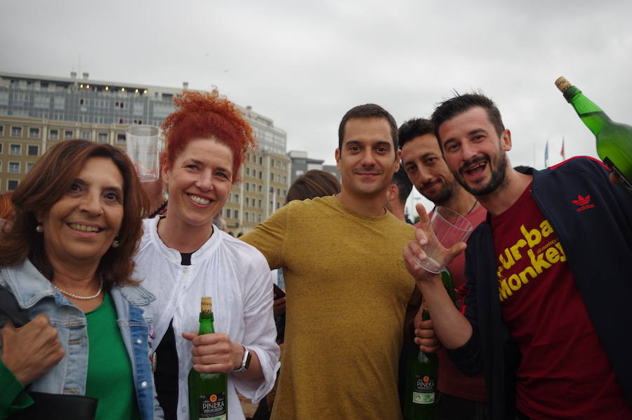 9.580 escanciadores consiguieron que la ciudad supere la marca del año pasado en la tradicional cita en Poniente