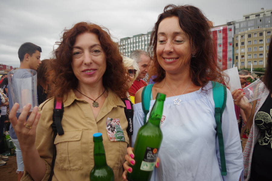 9.580 escanciadores consiguieron que la ciudad supere la marca del año pasado en la tradicional cita en Poniente