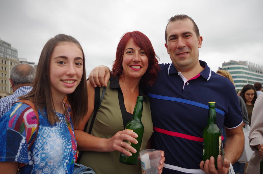 9.580 escanciadores consiguieron que la ciudad supere la marca del año pasado en la tradicional cita en Poniente