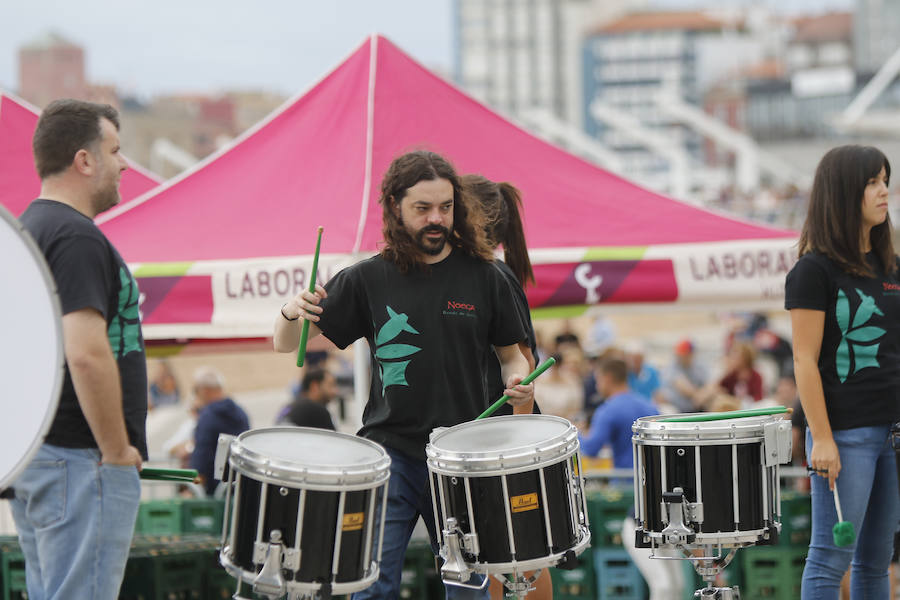 9.580 escanciadores consiguieron que la ciudad supere la marca del año pasado en la tradicional cita en Poniente