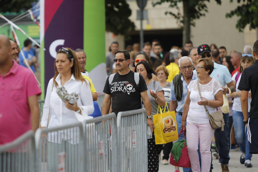 9.580 escanciadores consiguieron que la ciudad supere la marca del año pasado en la tradicional cita en Poniente