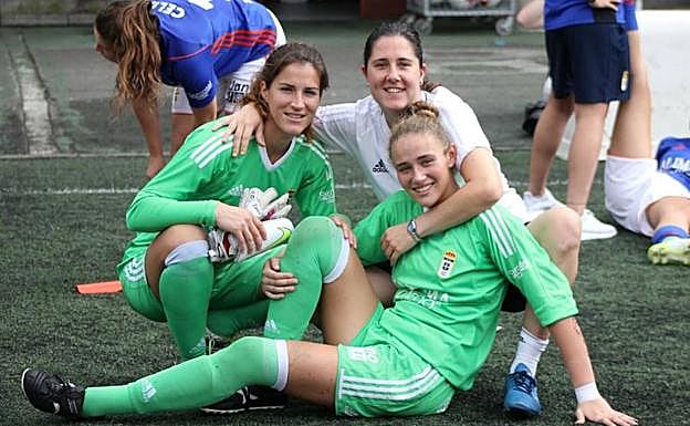 La entrenadora de porteras del Real Oviedo, primera asturiana en profesionalizarse