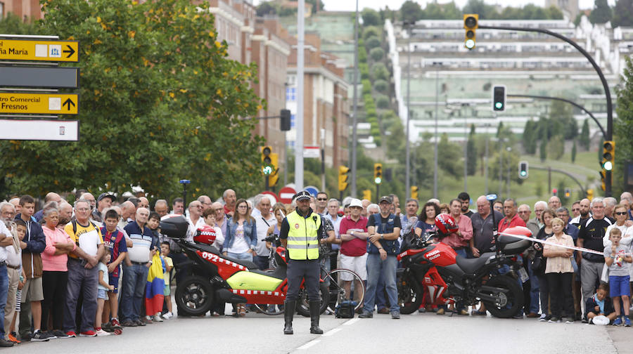 La Vuelta entra en Asturias en su XIII etapa La prueba ha transcurrido desde Candás hasta La Camperona