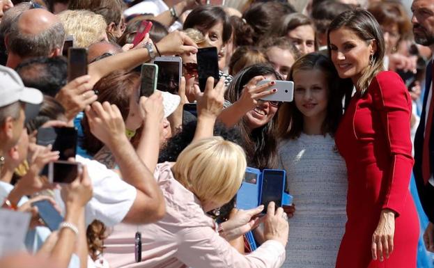 La Princesa de Asturias: «Me ha gustado mucho Covadonga»