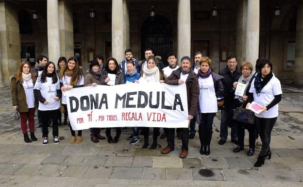 Campaña en busca de donantes de médula.