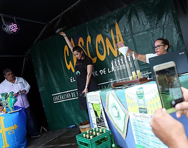 El campeonato de sidra. 