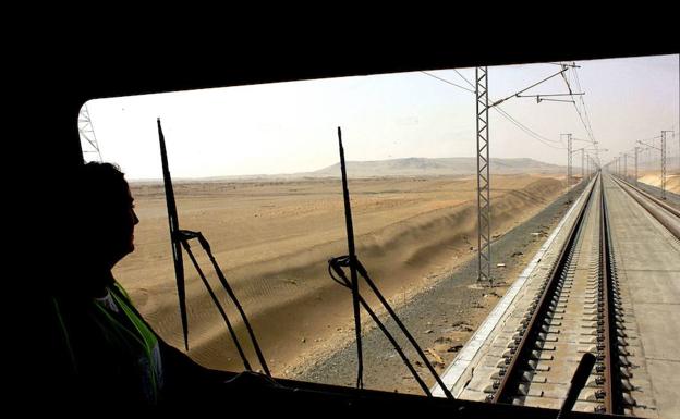 Pruebas del tren AVE a La Meca.