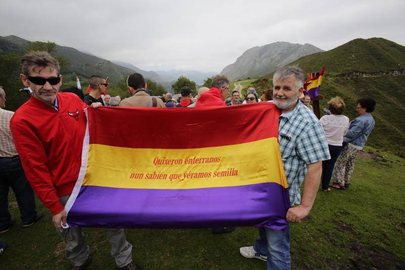 Los veteranos Vicente Gutiérrez Solís yPepe Lavandera, los jóvenes de Altsasu y Nagore Laffage, asesinada hace diez años, también fueron honrados.