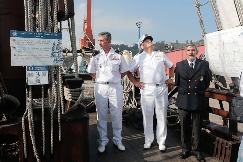 Los tres buques participan en el Festival Marítimo y se podrán visitar de 10 a 20 horas.
