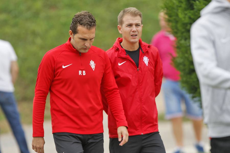 Fotos: Entrenamiento del Sporting (23/09/2018)