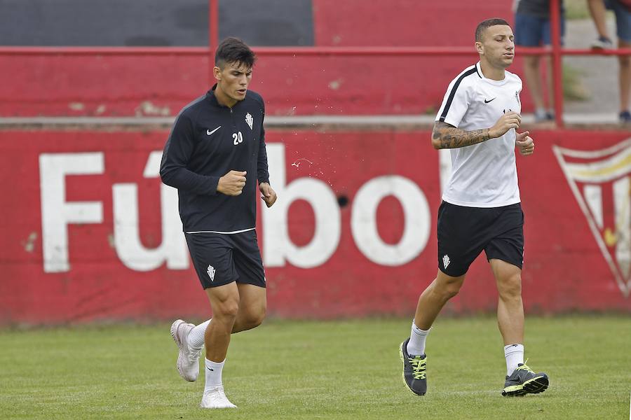 Fotos: Entrenamiento del Sporting (23/09/2018)