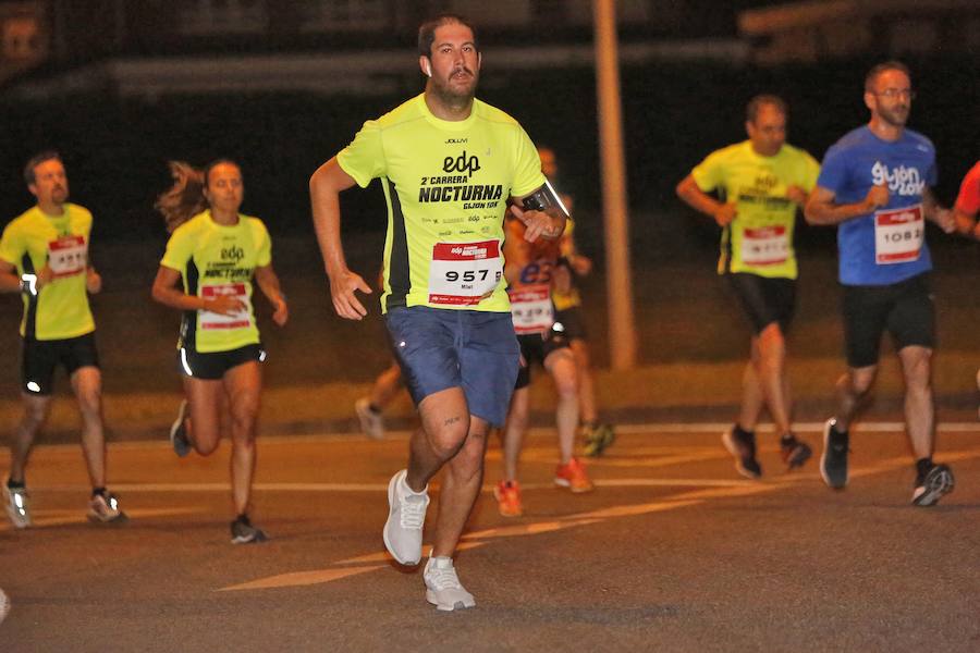  Carrera Nocturna Gijón 10K  Moha Bakkali y Esther Álvarez se impusieron en la prueba. 