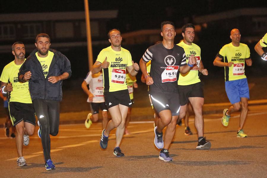  Carrera Nocturna Gijón 10K  Moha Bakkali y Esther Álvarez se impusieron en la prueba. 