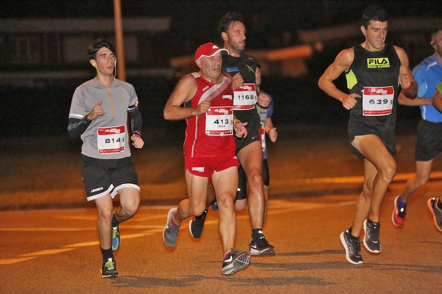  Carrera Nocturna Gijón 10K  Moha Bakkali y Esther Álvarez se impusieron en la prueba. 