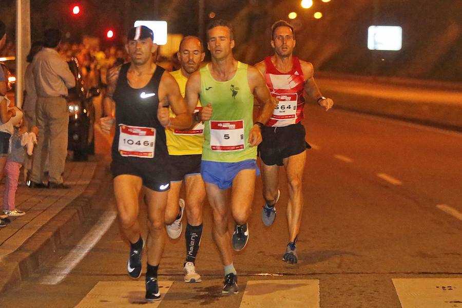  Carrera Nocturna Gijón 10K  Moha Bakkali y Esther Álvarez se impusieron en la prueba. 