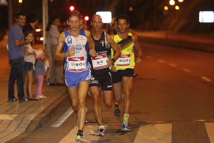  Carrera Nocturna Gijón 10K  Moha Bakkali y Esther Álvarez se impusieron en la prueba. 