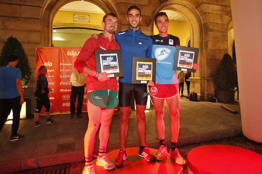  Carrera Nocturna Gijón 10K  Moha Bakkali y Esther Álvarez se impusieron en la prueba. 