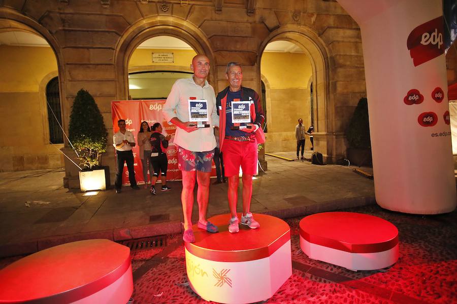  Carrera Nocturna Gijón 10K  Moha Bakkali y Esther Álvarez se impusieron en la prueba. 