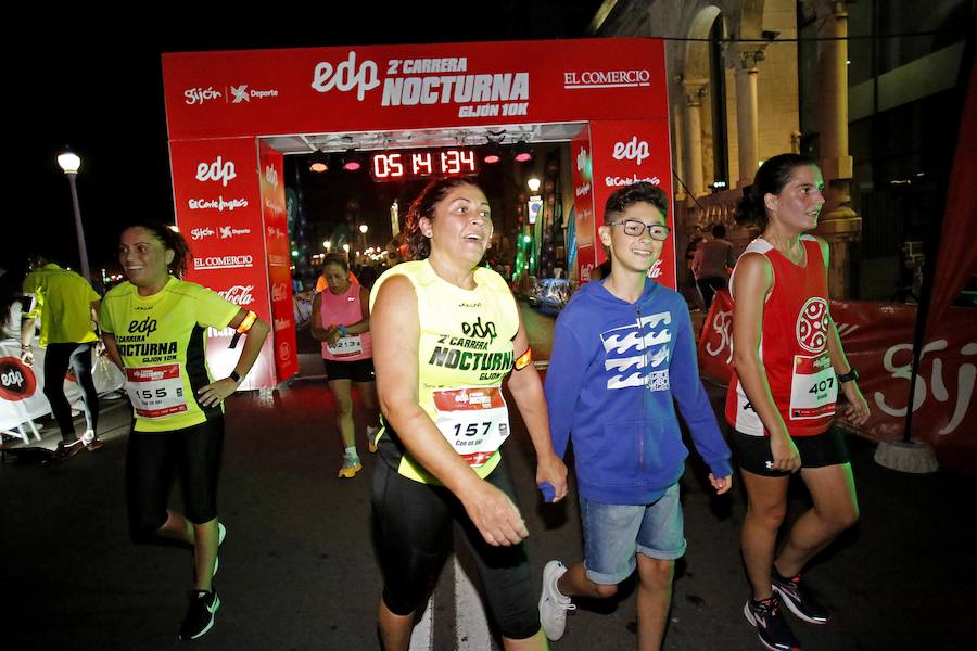 Carrera Nocturna Gijón 10K  Moha Bakkali y Esther Álvarez se impusieron en la prueba. 