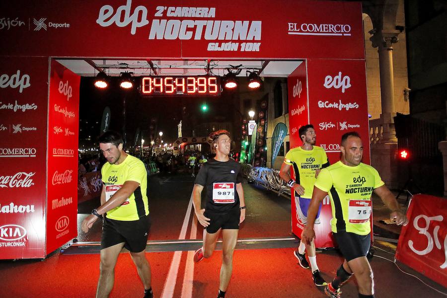  Carrera Nocturna Gijón 10K  Moha Bakkali y Esther Álvarez se impusieron en la prueba. 