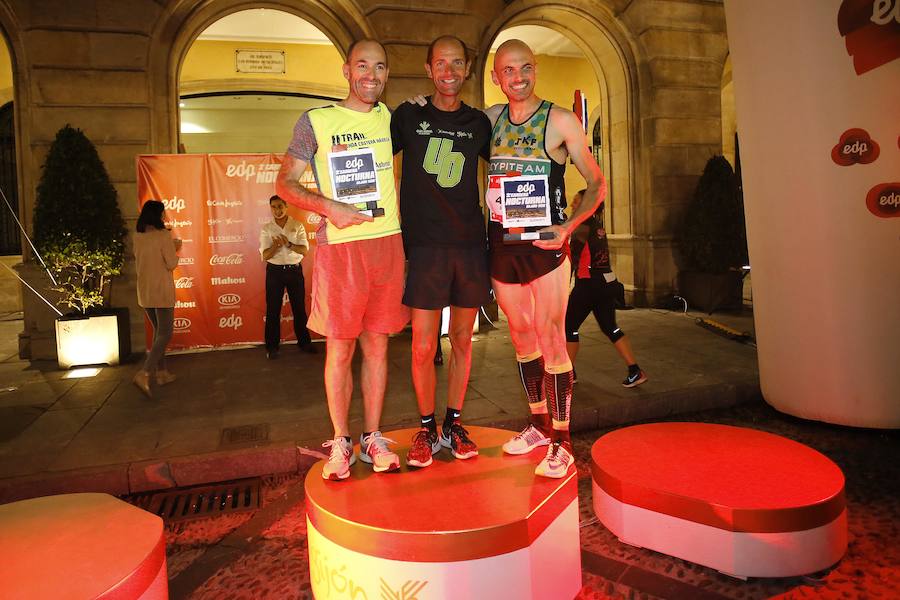  Carrera Nocturna Gijón 10K  Moha Bakkali y Esther Álvarez se impusieron en la prueba. 