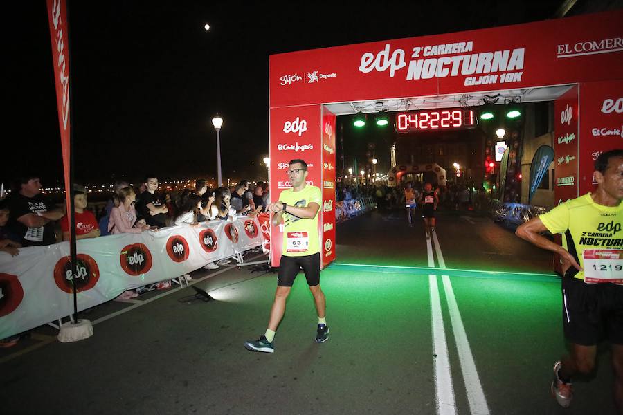  Carrera Nocturna Gijón 10K  Moha Bakkali y Esther Álvarez se impusieron en la prueba. 