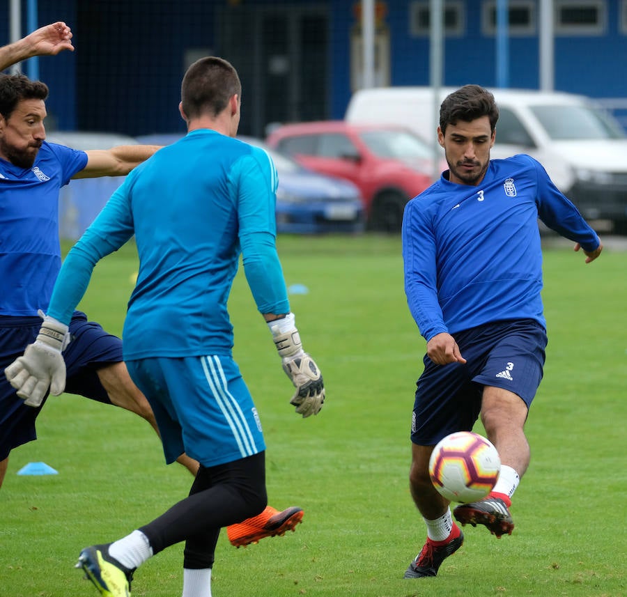 Fotos: Entrenamiento del Real Oviedo (24-09-2018)