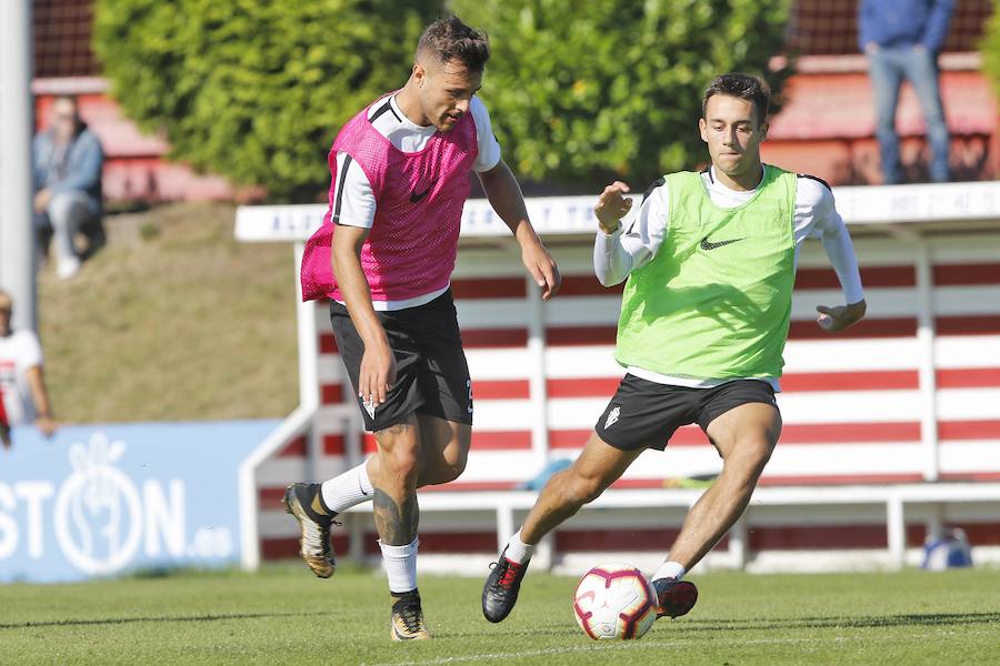 Fotos: Entrenamiento del Sporting