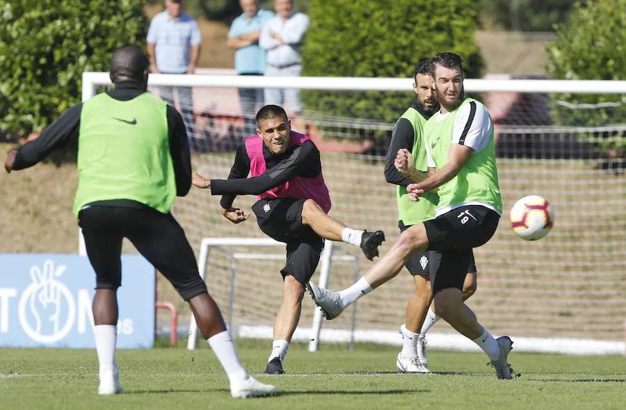 Fotos: Entrenamiento del Sporting