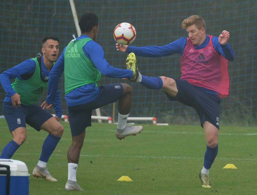 Fotos: Entrenamiento del Real Oviedo (26-09-2018)