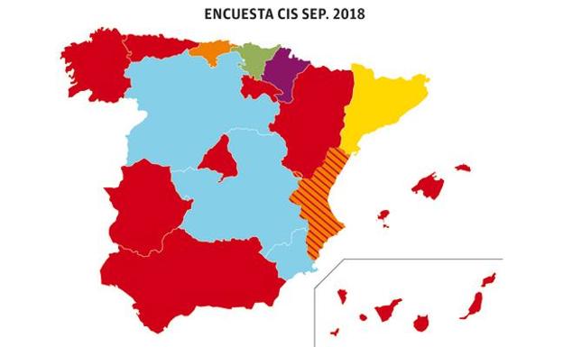 El PSOE ganaría con claridad en Asturias si se convocasen elecciones generales