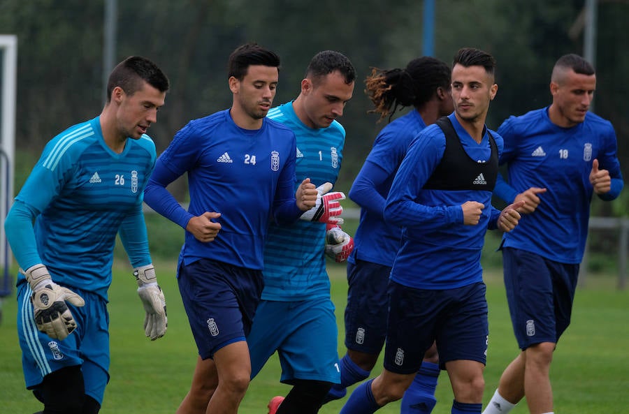 Fotos: Entrenamiento del Real Oviedo (28-09-2018)